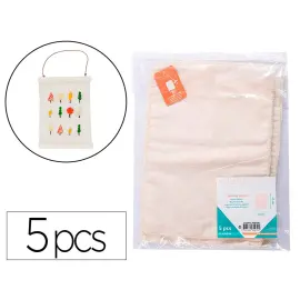 Lot de 5 coupons coton 21 x 29, 7 cm 100g/m - 1 coloris - Sodertex loolipo photo du produit