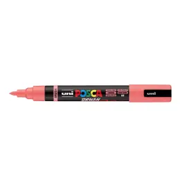 Marqueurs pointe moyenne brush marker corail pc5br c - Posca photo du produit