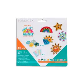Magnets a strasser sodertex funny weather 17x22cm 10 pieces - Sodertex loolipo photo du produit