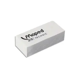 Gommes technic 300 39x18x12mm plastique version mini technic 600 - Maped photo du produit