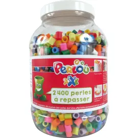 Baril 2400 perles mixtes xxl 10mm - Graine creative photo du produit