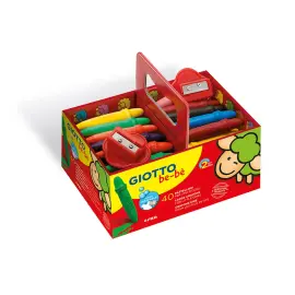 Craie coloriage be - be 40 craies assorties + 2 taille - crayons - Giotto photo du produit