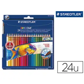Crayon couleur noris club aquarell 24 unit&eacute;s - Staedtler photo du produit