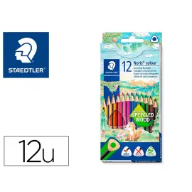 Crayons de couleur noris 187 triangulaires bois 12 pcs - Staedtler photo du produit