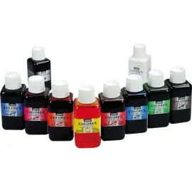 Encre colorex forte concentration 10 flacons 250ml assortis - Pebeo photo du produit