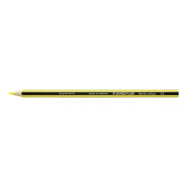 Crayons noris colour 185 jaune - bois upcycle - 12 pcs - Staedtler photo du produit