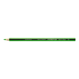Crayons noris colour 185 vert clair - bois upcycle 12 - Staedtler photo du produit