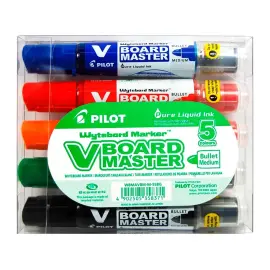 Marqueur v board master rechargeable pointe ogive 2mm 5u - Pilot photo du produit