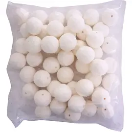 Boule cellulose univers de piwi 30mm blanc sachet 50 unit&eacute;s - Graine creative photo du produit