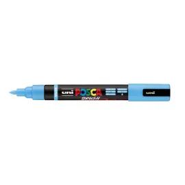 Marqueurs pointe moyenne brush bleu clair pc5br bc - Posca photo du produit