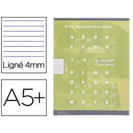 Cahiers clairefontaine maternelle 17x22cm 32 pages 90g vert - Calligraphe photo du produit