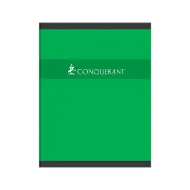 Cahiers piqu couverture vernie 17x22cm 140 pages - Conquerant photo du produit