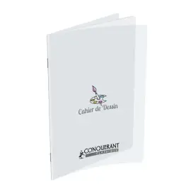 Cahiers dessin couverture polypropylene transparent a5+ 32p uni - Oxford photo du produit