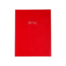 Protege - cahier 24x32cm plastique 22/100e rouge - Clairefontaine photo du produit