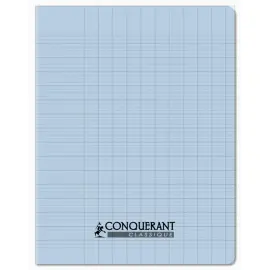 Cahier polypropyl&egrave;ne papier v&eacute;lin 17 x 22 cm- 96 pages - Conquerant photo du produit