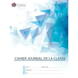 Journal preparation de classe editions couverture carte 1 face - Fuzeau photo du produit