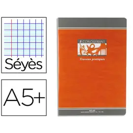 Cahiers travaux pratiques pique sept couverture offset a5+ - Conquerant photo du produit