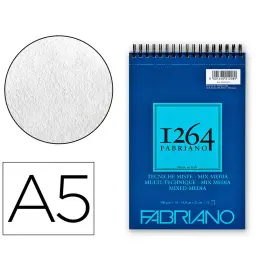 1264 blocs multi - technique spirale a5 300g 15 feuilles - Fabriano photo du produit