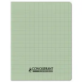 Cahier polypropyl&egrave;ne papier velin 17x22 cm 96 pages - Conquerant photo du produit
