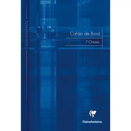 Carnet bord piqu&eacute; pour enseignants a4 44 pages - Clairefontaine photo du produit