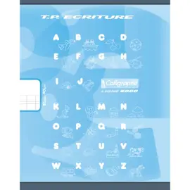 Cahiers clairefontaine maternelle 17x22cm 32p 90g bleu - Calligraphe photo du produit