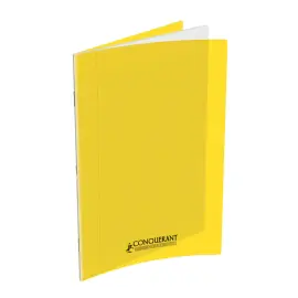 Cahiers polypropyl&egrave;ne indechirable 24x32 cm 60 pages - Conquerant photo du produit
