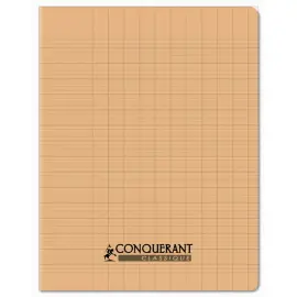 Cahier polypropyl&egrave;ne papier v&eacute;lin 17x22 cm 96 pages - Conquerant photo du produit