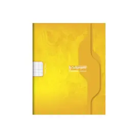 Cahier piq&ucirc;re Sey&egrave;s - A5+ 70 g - 96 pages - Jaune - Calligraphe photo du produit