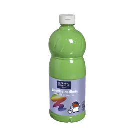 1L  de gouache liquide Redimix - Vert clair - Lefranc bourgeois photo du produit