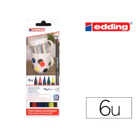 Feutres pinceaux - pointe fine - Edding photo du produit