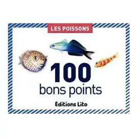 Bo&icirc;tes de 100 bons points les poissons - Editions lito photo du produit
