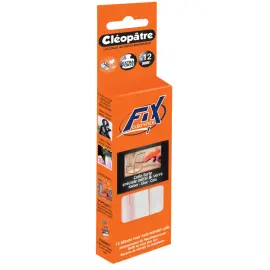 Colle speciale verre materiaux non poreux boite 12 batons - Cleopatre photo du produit