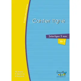 Cahier hamelin a4 48 pages double ligne 3mm niveau 3 - Serpodile photo du produit