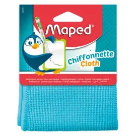 Chiffonnette microfibre pour ardoise bleu en blister - Maped photo du produit
