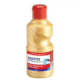 250 ml de gouache liquide s&eacute;chage rapide -Or m&eacute;tallis&eacute; - Giotto photo du produit