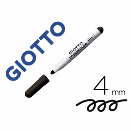 Marqueur robercolor effacable tableau blanc noir 4 mm - Giotto photo du produit