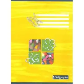 Cahier dessin piqure couv 24x32cm 16 pages uni - Calligraphe photo du produit