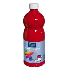 1L de gouache liquide fluide - Rouge - Lefranc bourgeois photo du produit