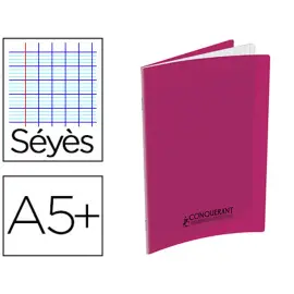 Cahiers pique classique couverture polypropylene rigide a5+ - Conquerant photo du produit