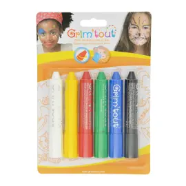 Lot de 6 sticks maquillage syst&egrave;me twist - Grim'tout photo du produit