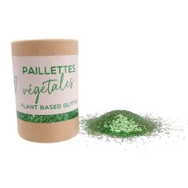 PAILLETTES BIOD&Eacute;GRADABLE V&Eacute;G&Eacute;TALES EN TUBE CARTON 35 GRAMMES - VERT photo du produit