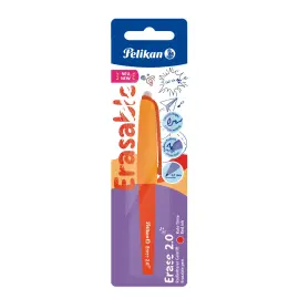 STYLO ROLLER PELIKAN ERASE 2.0 ROUGE BLISTER photo du produit