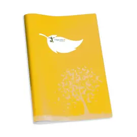 PROTEGE CAHIER PAPIER A4 FSC JAUNE photo du produit