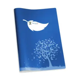 PROTEGE CAHIER PAPIER A4 FSC BLEU photo du produit