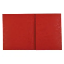 PROT&Egrave;GE-CAHIER 24X32 CARTE LUSTR&Eacute;E ROUGE photo du produit