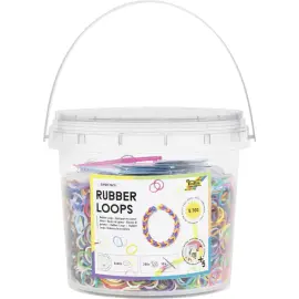 RUBBER LOOPS SUPER PACK, PLUS DE 5.000 PI&Egrave;CES photo du produit