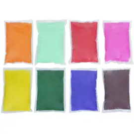 8 SACHETS 1KG DE SABLE COLOR&Eacute; - COULEURS ASSORTIES photo du produit