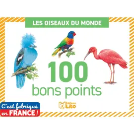 BO&Icirc;TES DE 100 BONS POINTS LES OISEAUX DU MONDE photo du produit