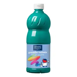 LB EDU REDIMIX GOUACHE LIQUIDE 1L VERT EMERAUDE photo du produit