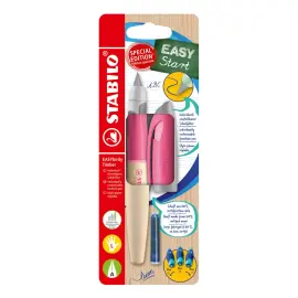 Stylo-plume EASYbirdy gaucher + 1 cl&eacute; de r&eacute;glage Rose Stabilo photo du produit
